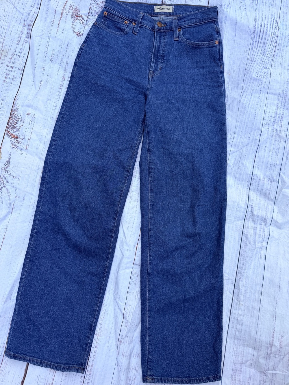 Madewell The Perfect Vintage Wide-Leg Jean in Fairdale Wash 26 - Picture 4 of 15